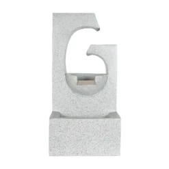 Stylish Fountain Ango Falls Garden Water Feature With LEDs 17 Stylish Fountain Ango Falls Garden Water Feature With LEDs -Home Improvement Shop 13947169 8335005844564823