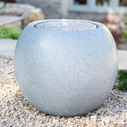 Stylish Fountain Nara Ripple Garden Water Feature With LEDs 10 Stylish Fountain Nara Ripple Garden Water Feature With LEDs -Home Improvement Shop 13947171 7665005844791440