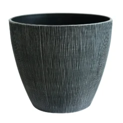 Grey Bark Planter - 33cm