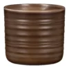 Scheurich Ripple Brown Indoor Pot - 23cm -Home Improvement Shop 13953261 1484987120021158