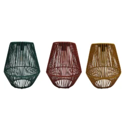 Homebase Edit Solar Rope Lantern - 30cm (Assorted Colours) -Home Improvement Shop 13956316 1895002413793587