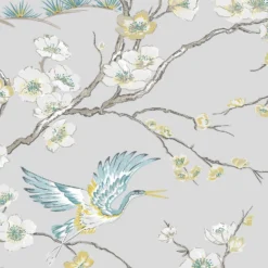 Sublime Japan Grey And Blue Wallpaper -Home Improvement Shop 13991818 1825003725680903