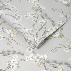 Sublime Japan Grey And Blue Wallpaper -Home Improvement Shop 13991818 3275003725779132