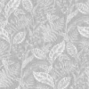 Fresco Artisan Leaf Grey Wallpaper -Home Improvement Shop 13991879 1915003722889043