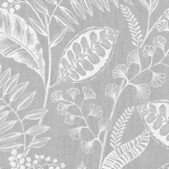 Fresco Artisan Leaf Grey Wallpaper -Home Improvement Shop 13991879 3595003722979124