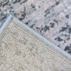 Traditional Runner - Grey & Pink - 67x200cm -Home Improvement Shop 14015926 1815006089750341