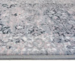 Traditional Runner - Grey & Pink - 67x200cm -Home Improvement Shop 14015926 2165006089697757