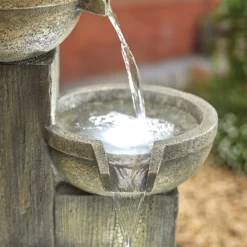 Stylish Fountain Ash Columns Water Feature With LEDs 10 Stylish Fountain Ash Columns Water Feature With LEDs -Home Improvement Shop 14519359 2355047822573173