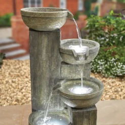 Stylish Fountain Ash Columns Water Feature With LEDs 11 Stylish Fountain Ash Columns Water Feature With LEDs -Home Improvement Shop 14519359 4105047822611828